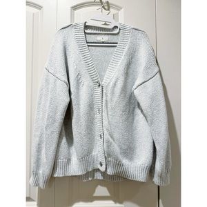 Lou & Grey Boxy Cardigan Sweater